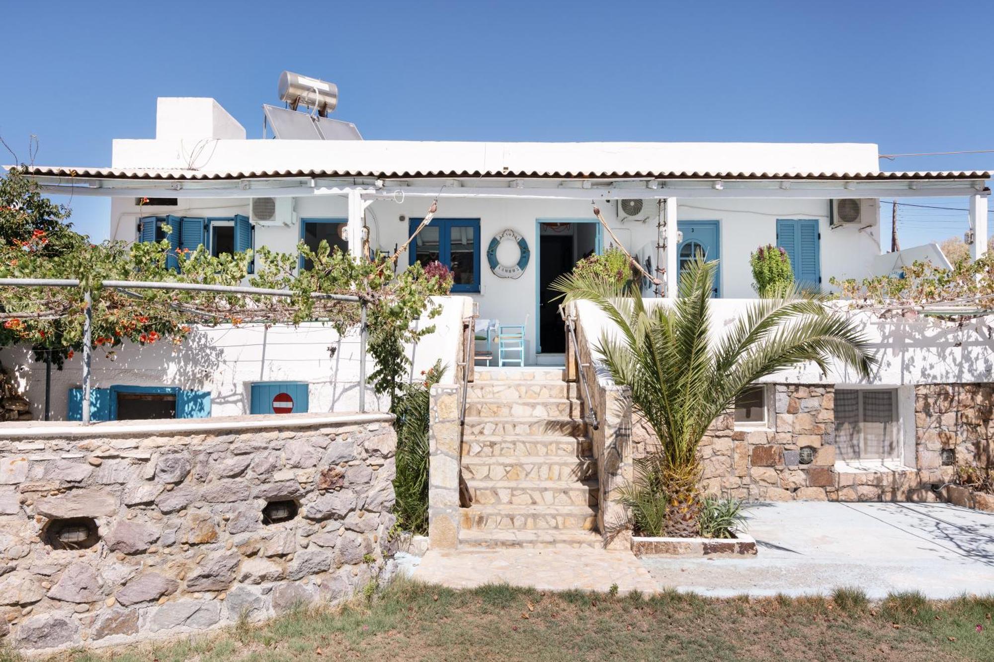 Beachfront Lampis Dolphin 4 Skála Exterior foto